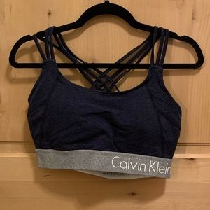 Calvin Klein performance stretch sports bra